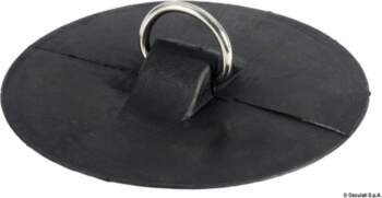 Osculati SS D ring w/EPDM support
