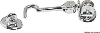 - Chromed brass door stopper hook