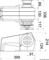 Italwinch Devon windlass 1500 W -