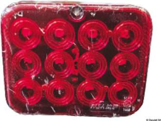 Osculati LED rear fog light w/12V-cable