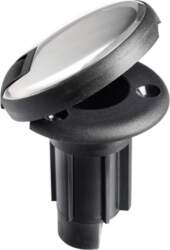 Osculati Pull-out led lightpole w/black base
