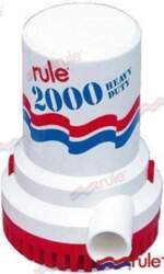 RULE tilpnes sūknis 2000gph 24v 4a