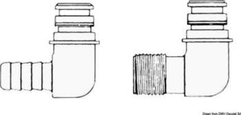 Spare fitting f. Flojet pumps 1/2"