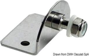 Osculati Compact 90° plate 8mm-threaded external