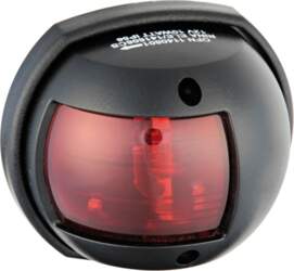 Osculati Compact black/112.5° left led