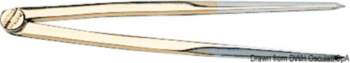 Osculati Divider mirror polished brass long