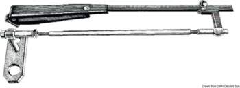Osculati SS parallelogram arm f. windshield