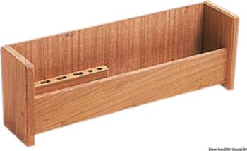 ARC Teak plotting instrument holder435x100x150 mm