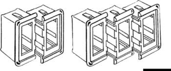 Carling Technologies Plastic bezel for switch