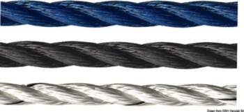 Marlow polyester mooring line blue 16
