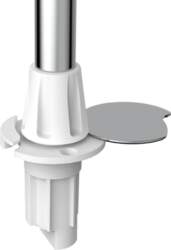 Osculati Advace pull-out pole SS w/base