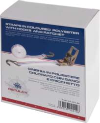 Osculati Coloured polyester strap w/hook 38