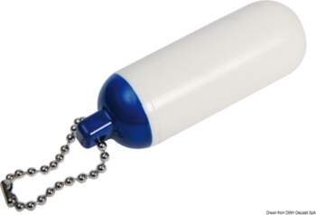Osculati Long fender keyring blue/white (35