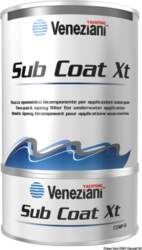 VENEZIANI two-component epoxy filler light blue