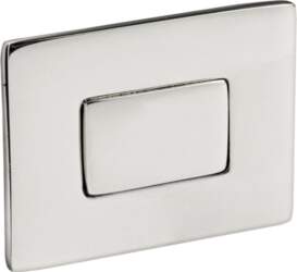 Osculati Knob + ring Rectangular chromed