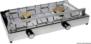 TECHIMPEX two-burner cooktop (50.281.00)