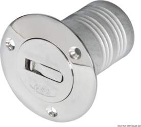- Chromed brass deck plug no