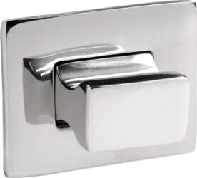 Osculati Knob + ring Rectangular polished