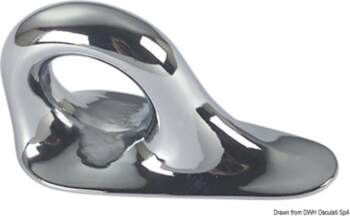 - Pulling/holding ring chromed brass 90x40