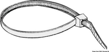 - Reusable clamp white nylon 2