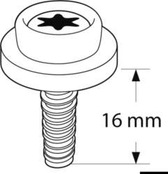 CAF-COMPO universal screw stud long thread