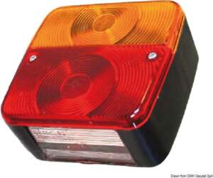 Osculati LEFT rear light 4 functions