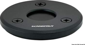 Scanstrut Low Profile aluminium black stuffing