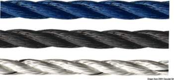 Marlow polyester mooring line black 24