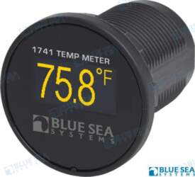 - Blue Mini OLED Temperature Monitor