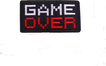 Uzšuve " Game Over "
