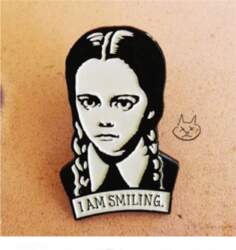 Broša " I AM SMAILING &quot