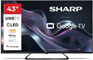 Sharp 43" UHD QLED Google TV