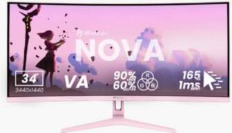 Arozzi Nova 34" Pink