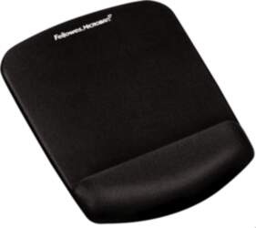 Fellowes PlushTouch Mousepad Wrist Support Black