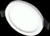 8W apaļš, padziļināts LED panelis SPLIT