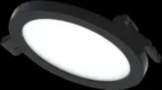 8W apaļš, padziļināts LED panelis SPLIT
