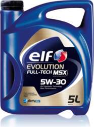 ELF 5W30 EVOLUTION FULLTECH MSX 5L