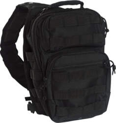 Mugursoma One Strap (melna)