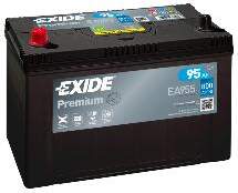 Akumulators Exide EA955 95Ah, 800A, (+