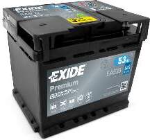 Akumulators Exide EA530 53Ah, 540A, (-