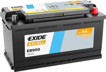 Akumulators EXIDE Excell EB950 95AH 800A