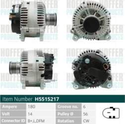 Ģenerators HOFFER H5515217