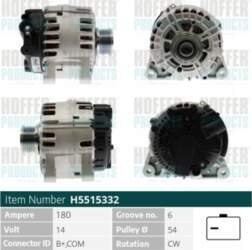 Ģenerators HOFFER H5515332