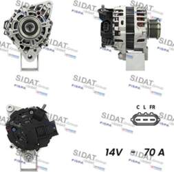 Ģenerators SIDAT A12VA0822A2
