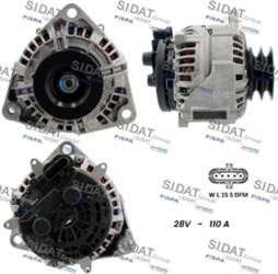 Ģenerators SIDAT A24BH0100