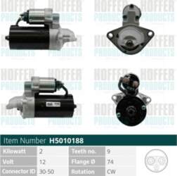 Starteris HOFFER H5010188