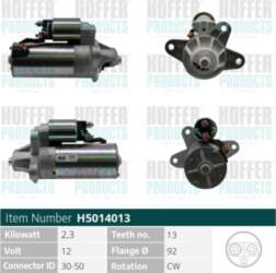 Starteris HOFFER H5014013