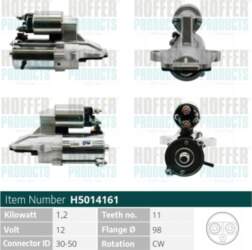 Starteris HOFFER H5014161