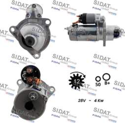 Starteris SIDAT S24BH0105