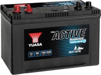 Akumulators YUASA M27-EFB